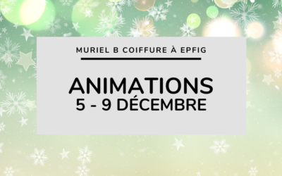 Animations de décembre : du 5 au 9 décembre