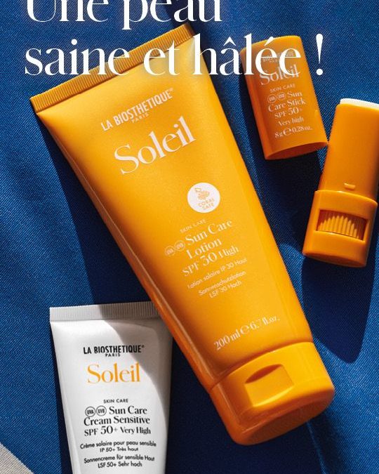 🌞 Protégez et sublimez vos cheveux tout l’été avec la gamme Soleil de La Biosthétique
